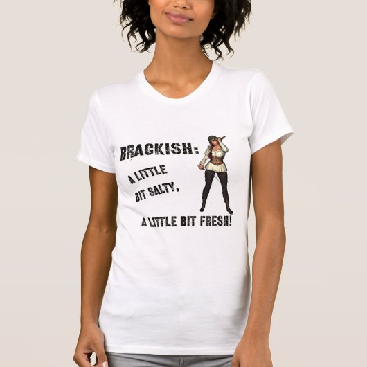 Brackig - Ein bisschen salzig, ein bisschen frisch T-Shirt (Vorderseite)