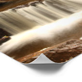 Bracklinn Falls, Perthshire, Schottland Poster (Ecke)