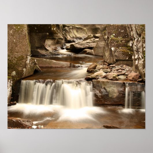 Bracklinn Falls, Perthshire, Schottland Poster (Vorne)