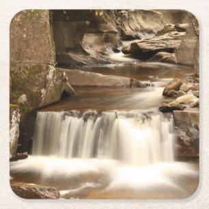 Bracklinn Falls, Perthshire, Schottland Rechteckiger Pappuntersetzer