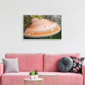Brackpilz Leinwanddruck (Insitu (Wohnzimmer))