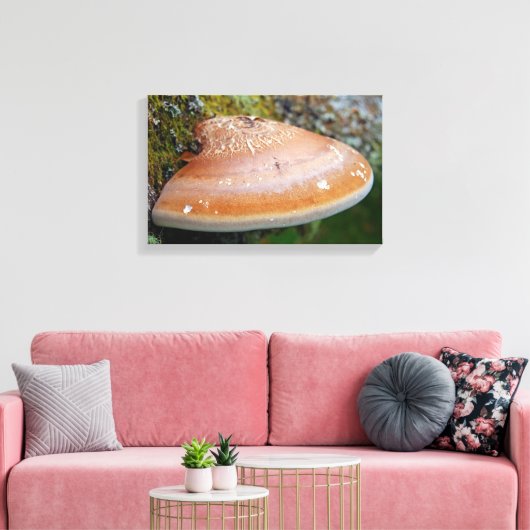 Brackpilz Leinwanddruck (Insitu (Wohnzimmer))