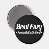 Brad Fury Magnet (Vorderseite/Rückseite)