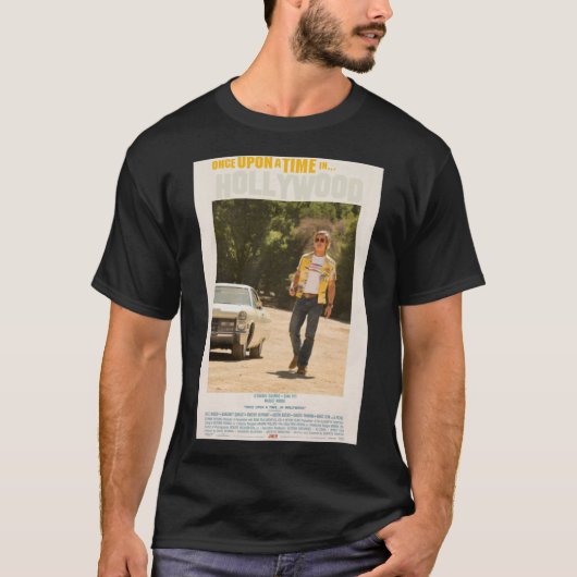 Brad Pitt als Cliff Booth Classic T - Shirt (Vorderseite)