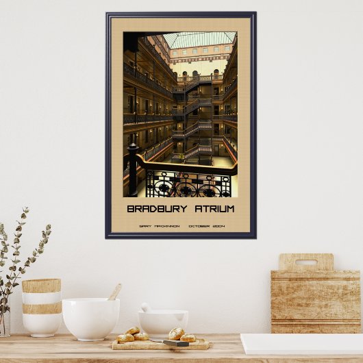 Bradbury Atrium Poster (Küche)