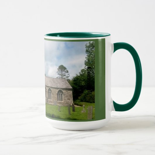 Braddock Kirche Cornwall England Tasse (Rechts)