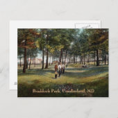 Braddock Park Vintag Cumberland Postkarte (Vorne/Hinten)