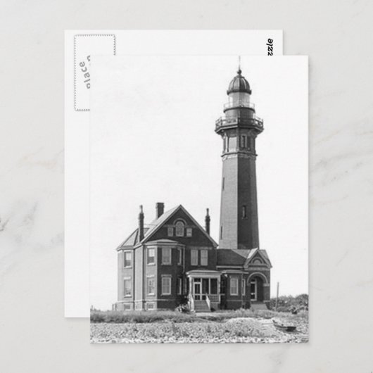 Braddock Point Lighthouse Postkarte (Vorne/Hinten)