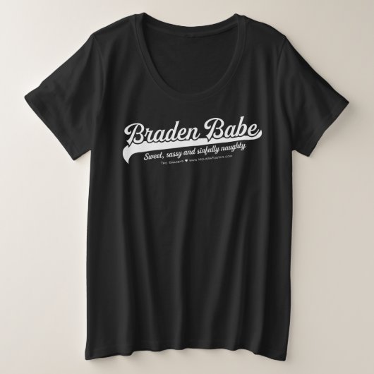 Braden Babe Tshirt bis zu 4x (Design vorne)
