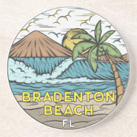 Bradenton Beach Florida Vintage Kunst