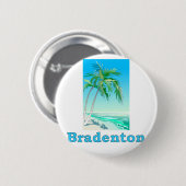 Bradenton, Florida Button (Vorne & Hinten)