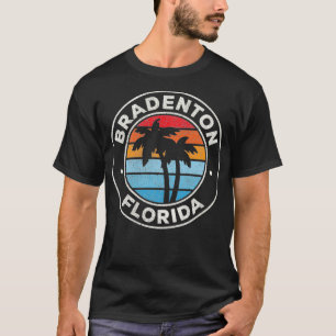 Bradenton Florida FL Vintag Graphic Retro 70er Pul T-Shirt