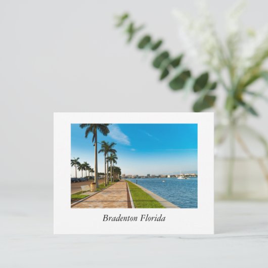 Bradenton Florida Postkarte (Stehend Vorderseite)