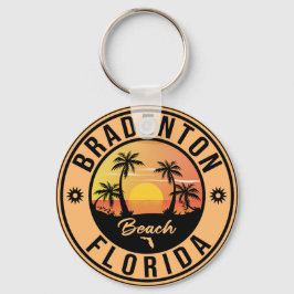 Bradenton Florida Souvenir Beach Vintage Travel Schlüsselanhänger