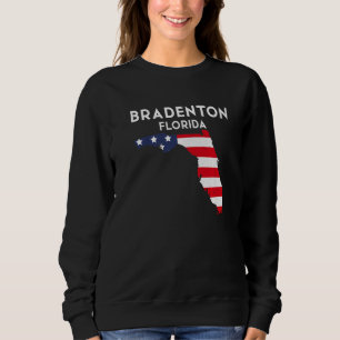 Bradenton Florida USA Staat Amerika Reise Floridi Sweatshirt