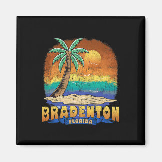 Bradenton Florida Vintag Distressed Souvenir Magnet