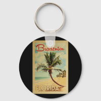 Bradenton Palm Tree Vintage Travel