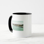 Bradford Bridge View auf der Wasserfront Tasse (Vorderseite Links)