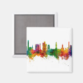 Bradford England Skyline Magnet (Vorderseite/Rückseite)