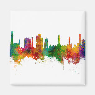 Bradford England Skyline Magnet