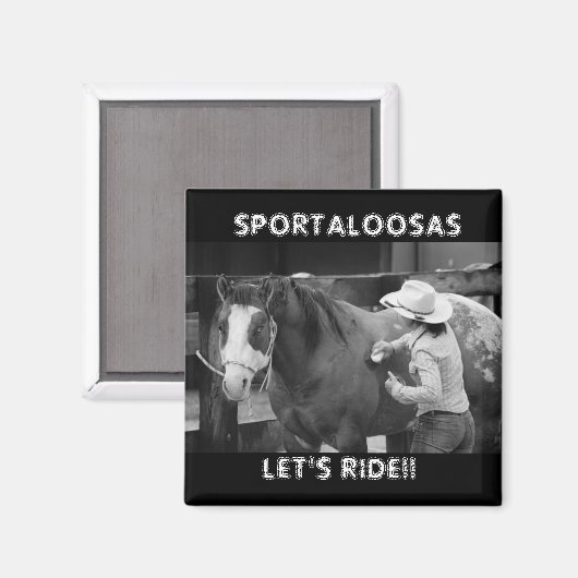 Bradford Lasse Ride Magnet (Vorderseite/Rückseite)