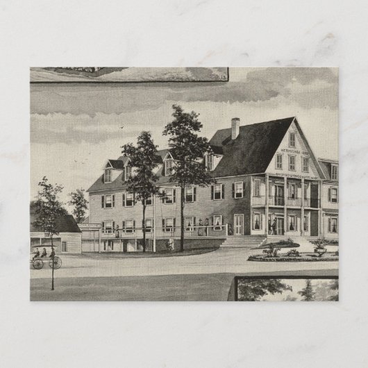 Bradford Mineral Springs Postkarte (Vorderseite)