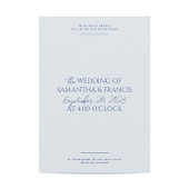 Bradford Modern Foto and Typografy Wedding Einladung