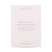 Bradford Modern Foto and Typografy Wedding Einladung