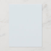 Bradford Modern Wedding Begleitkarte (Rückseite)