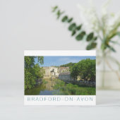 Bradford-on-Avon Feiertagspostkarte (Stehend Vorderseite)