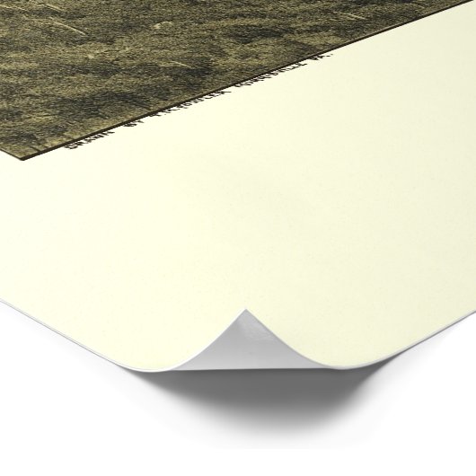 Bradford, PA Panoramic Map - 1895 Poster (Ecke)