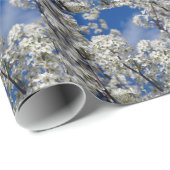 Bradford Pear Blooms Geschenkpapier (Rolleneckpunkt)