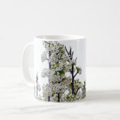 Bradford Pear Blossoms Kaffeetasse (Vorderseite Links)