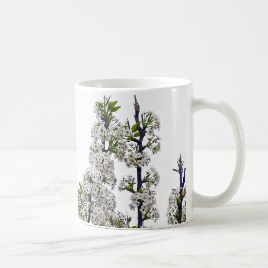 Bradford Pear Blossoms Kaffeetasse (Rechts)