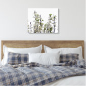 Bradford Pear Blossoms Leinwanddruck (Insitu (Schlafzimmer))
