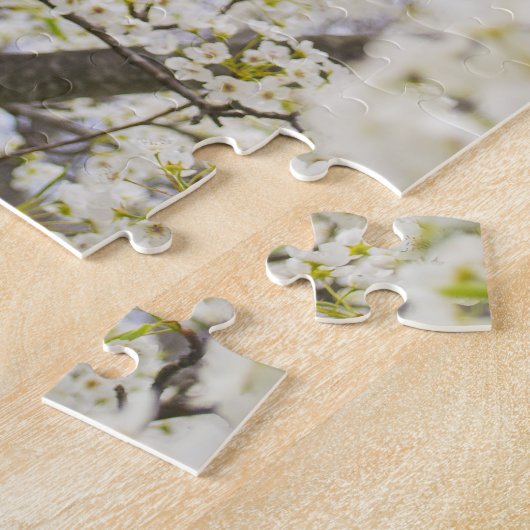 Bradford Pear Tree White Spring Floral Nature Puzzle (Seite)