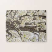 Bradford Pear Tree White Spring Floral Nature Puzzle (Horizontal)