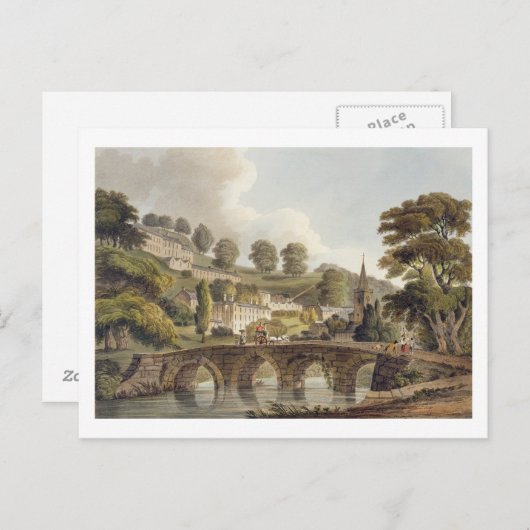 Bradford, von 'Bath Illustriert durch eine Serie v Postkarte (Vorne/Hinten)