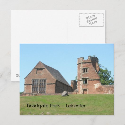 Bradgate Park - Leicester Postkarte (Vorne/Hinten)