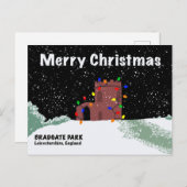 Bradgate Park Weihnachtskarte Postkarte (Vorne/Hinten)