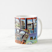 Bradley Beach NJ Postkarte Kaffeetasse (VorderseiteRechts)