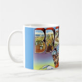 Bradley Beach NJ Postkarte Kaffeetasse (Links)