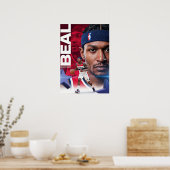 Bradley Beal | Washington Wizards All-Star Poster (Küche)