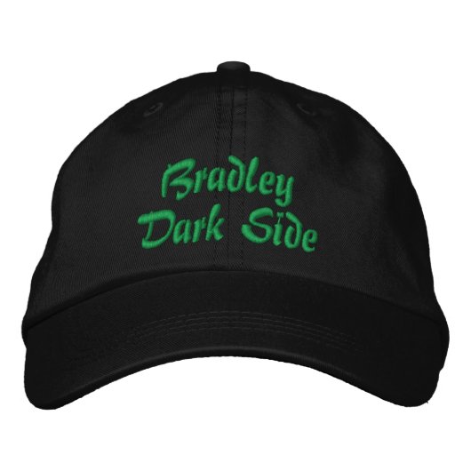 Bradley Dark Side Bestickte Baseballkappe (Vorderseite)