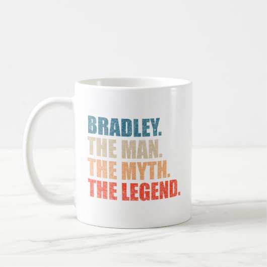 Bradley Der Mann Der Mythos Die Legende Kaffeetasse (Links)