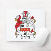 Bradley-Familienwappen Mousepad (Mit Mouse)