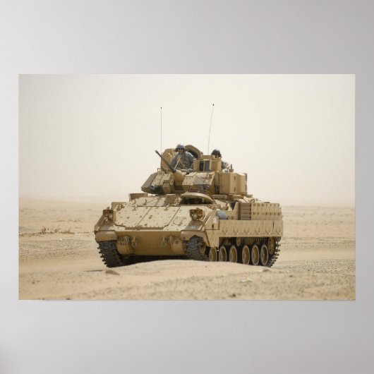 Bradley Fighting Vehicle Poster (Vorne)