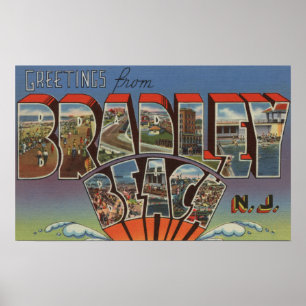 Bradley-Strand, New-Jersey - große Poster
