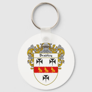 Bradley-Wappen (überzogen) Schlüsselanhänger