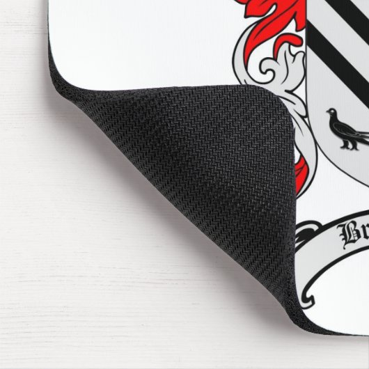 BRADSHAW FAMILIENWAPPEN - BRADSHAW WAPPEN MOUSEPAD (Ecke)